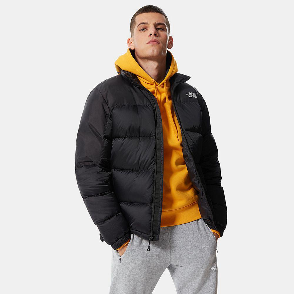 The North Face Diablo Ανδρικα Μπουφάν Πουπουλένια - Μαυρα (VNLJ95704)